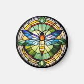 Aimant Dragonfly en verre (Devant)