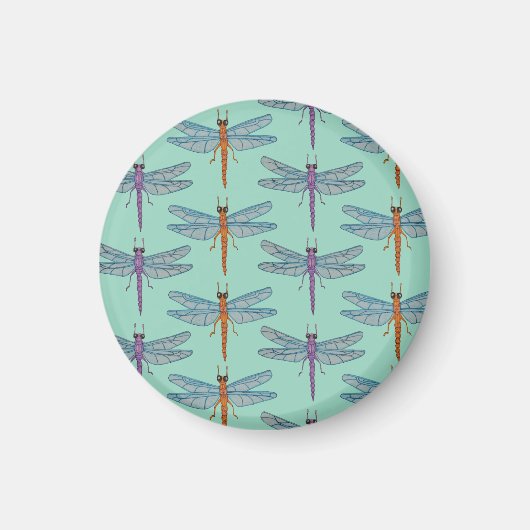Aimant Dragonfly pattern (Devant)