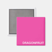 Aimant Dragonfruit pink color (Recto/Verso)