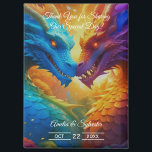 Aimant Dragons colorés en Love Mariage Merci<br><div class="desc">Une soirée unique de mariage de dragon d'imaginaire et une faveur d'invité avec deux dragons colorés et détaillés en amour. C'est un Imaginaire Venez Vraiment !</div>