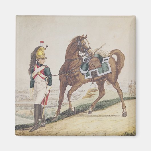 Aimant Dragons de l'armée impériale française (Devant)