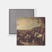 Aimant Dragons montés de la maison du roi, 1737 (oi (Recto/Verso)