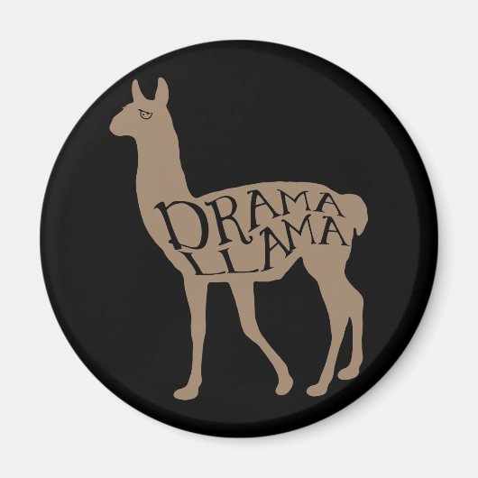 Aimant Drama Llama (Devant)