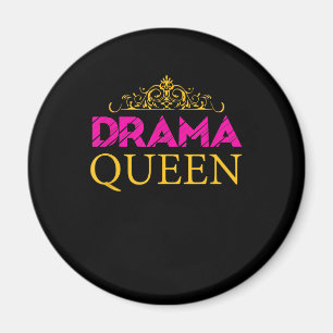 Aimant Drama Queen Crown Actrice par intérim Broadway