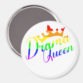 Aimant Drama queen | LGBTQ+ Pride (Recto/Verso)