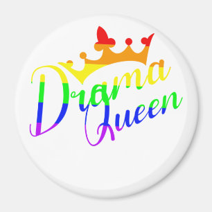 Aimant Drama queen LGBTQ+ Pride