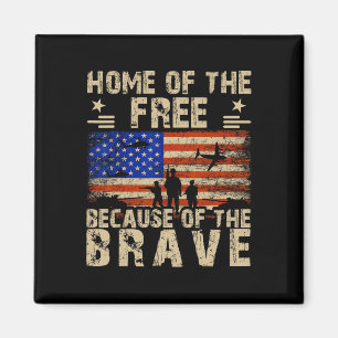 Aimant Drapeau 4 juillet Usa - Accueil De La Liberté À Ca