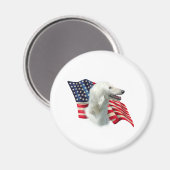 Aimant Drapeau afghan (Recto/Verso)