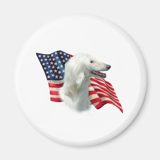 Aimant Drapeau afghan (Devant)