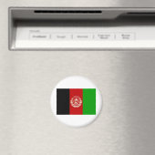 Aimant Drapeau Afghanistan (In Situ (Lave-vaisselle))