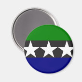 Aimant Drapeau Aimeliik, Pakistan (Recto/Verso)