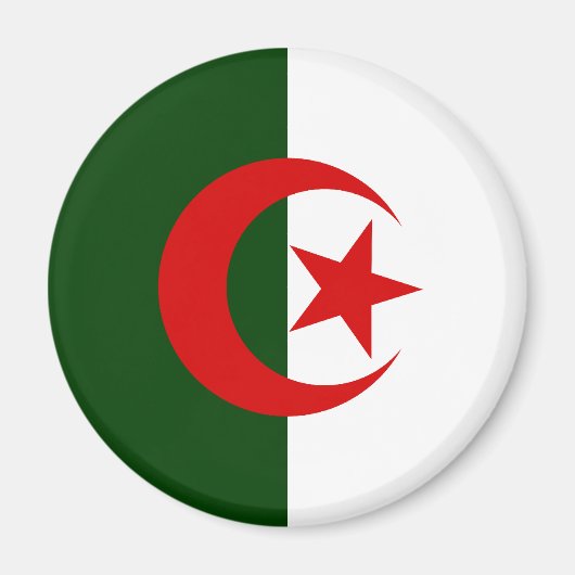 Aimant Drapeau Algérie (Devant)