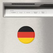 Aimant Drapeau Allemagne (In Situ (Lave-vaisselle))