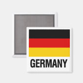 Aimant Drapeau allemand (Recto/Verso)