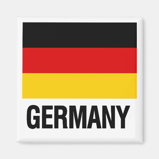 Aimant Drapeau allemand (Devant)