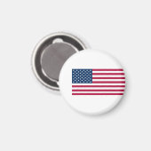 Aimant Drapeau américain (Recto/Verso)