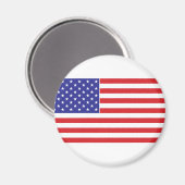 Aimant Drapeau américain (Recto/Verso)