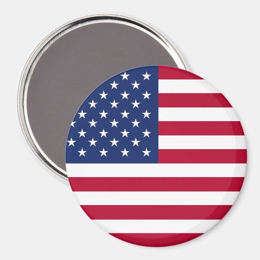 Aimant Drapeau américain (Recto/Verso)