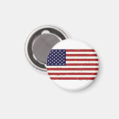 Aimant Drapeau américain (Recto/Verso)