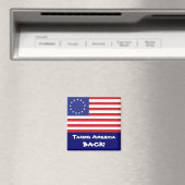 Aimant Drapeau américain 13 étoiles (In Situ (Lave-vaisselle))