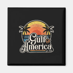 Aimant Drapeau Américain 2025 Du Golfe D'Usa Est