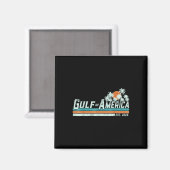 Aimant Drapeau Américain 2025 Golfe M (Recto/Verso)