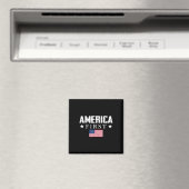 Aimant Drapeau américain America First (In Situ (Lave-vaisselle))