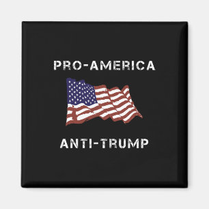 Aimant Drapeau américain anti-Trump