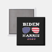Aimant Drapeau américain Harris 2020 Sungles (Recto/Verso)