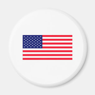 Aimant Drapeau américain MUSEUM Zazzle