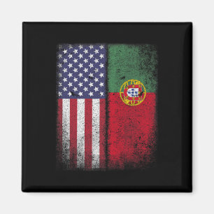 Aimant Drapeau américain portugais Portugal États-Unis po