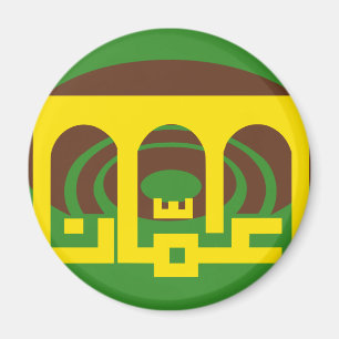 Aimant Drapeau Amman Jordan, Jordanie