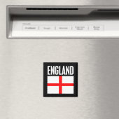 Aimant Drapeau anglais noir (In Situ (Lave-vaisselle))