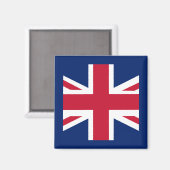 Aimant Drapeau anglais patriotique (Recto/Verso)