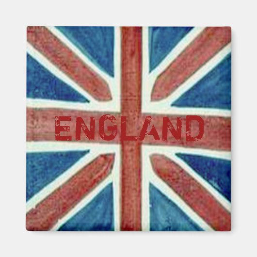 Aimant Drapeau anglais Union Jack (Devant)