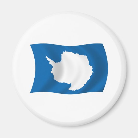 Aimant Drapeau Antarctique (Devant)