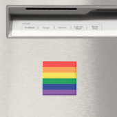 Aimant Drapeau arc-en-ciel (In Situ (Lave-vaisselle))