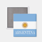 Aimant Drapeau argentin Bandera De Argentina (Recto/Verso)