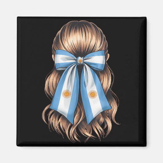 Aimant Drapeau argentin Fierté argentine (Devant)