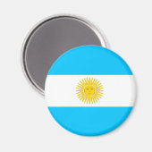 Aimant Drapeau Argentine (Recto/Verso)