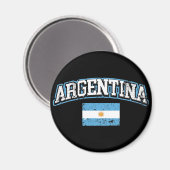 Aimant Drapeau Argentine (Recto/Verso)