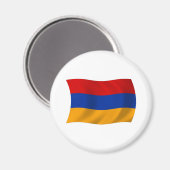 Aimant Drapeau Arménie (Recto/Verso)