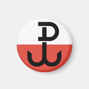 Aimant Drapeau Armia Krajowa