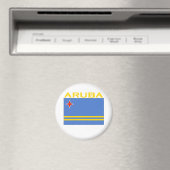 Aimant Drapeau Aruba (In Situ (Lave-vaisselle))