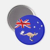 Aimant Drapeau australien (Recto/Verso)