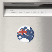 Aimant drapeau australien (In Situ (Lave-vaisselle))