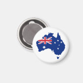 Aimant Drapeau australien (Recto/Verso)