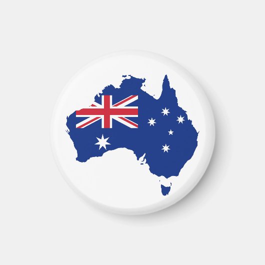 Aimant Drapeau australien (Devant)