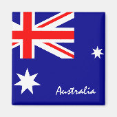 Aimant Drapeau australien & Vacances de Sydney/Vacances s (Devant)