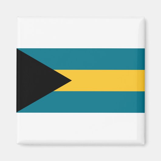Aimant Drapeau Bahamas (Devant)